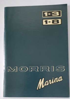 Morris Marina 1-3 1-8 Handbook AKD 7554 OEM