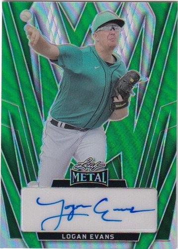 2024 Leaf Metal - Logan Evans #BA-LE1