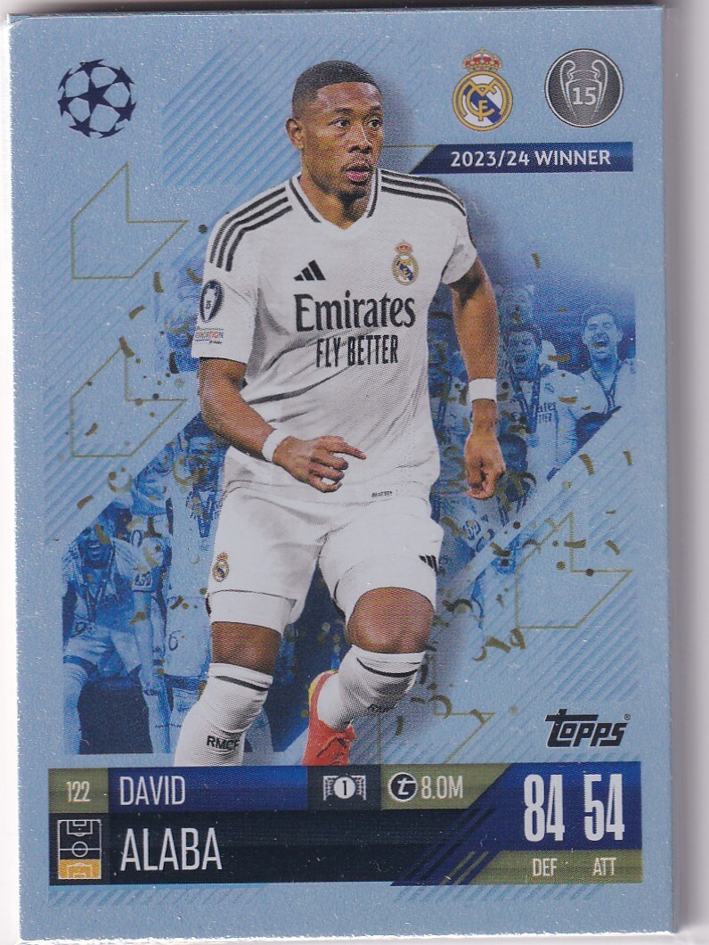 Topps Match Attax Champions League 24/25 Nr. 122 David Alaba