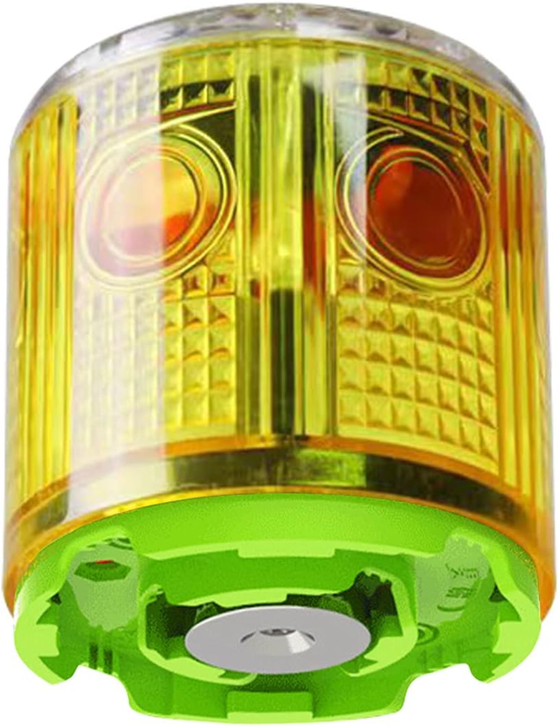 Solar Strobe Warning Light, Strong Magnetic Base Solar Emergency Strobe Warning