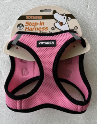 Voyager Step-in Dog Harness All Weather M  16 - 18  Pink