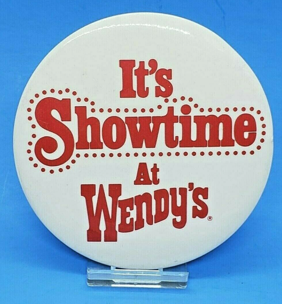 VINTAGE WENDY'S RESTAURANT SLOGAN 