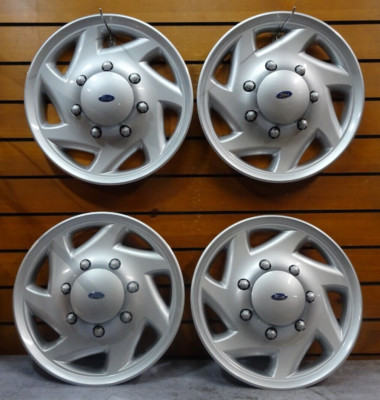 1 SET 1998-2019 fits Ford E150 E250 E350 E450SD VAN 16'' Hubcaps Wheel Cover 7030