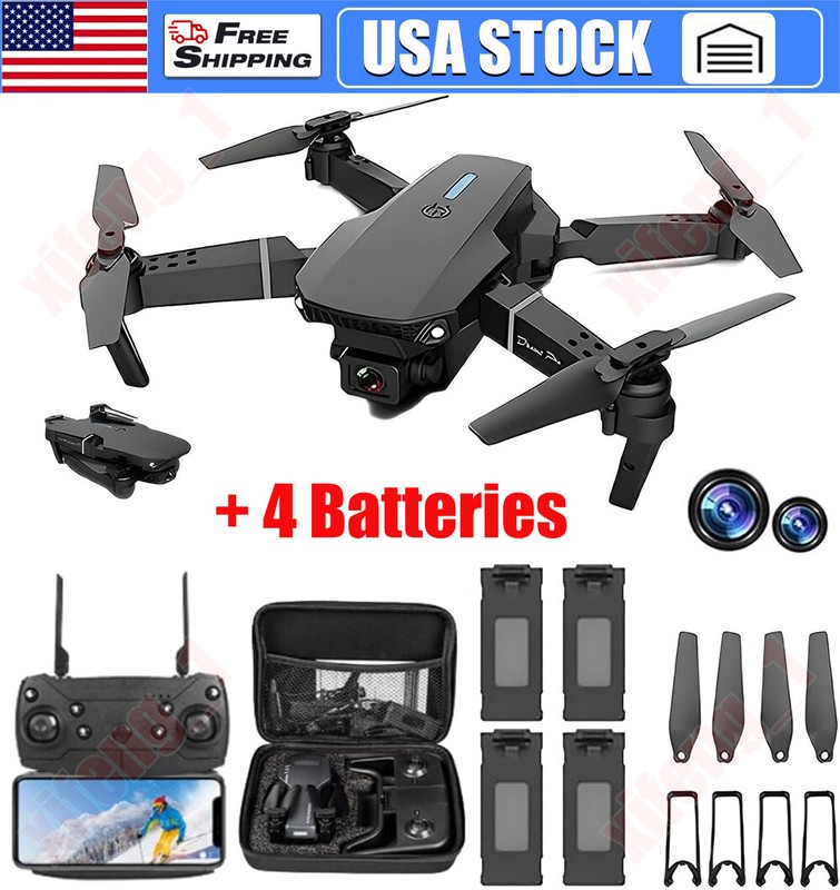 2025 New RC Drone With 4K HD Dual Camera WiFi