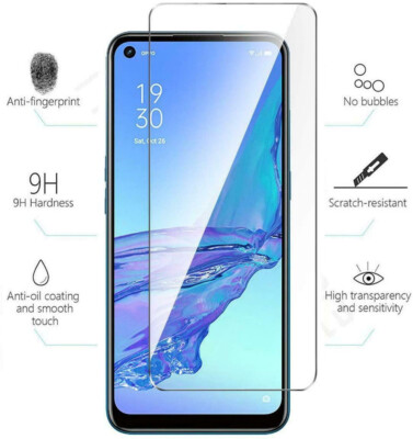 Premium Tempered Glass Film Screen ProtectorFor Tecno Spark 8 Pro Camon 18i Pop