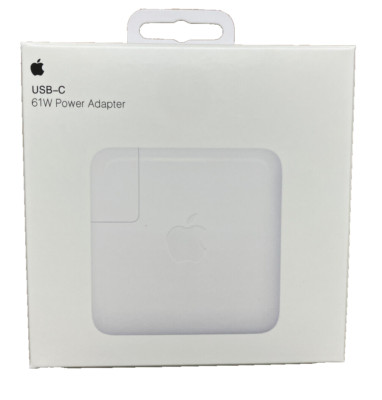 Apple USB-C 61W Power Adapter A1947 Original Sealed Charger For MacBook