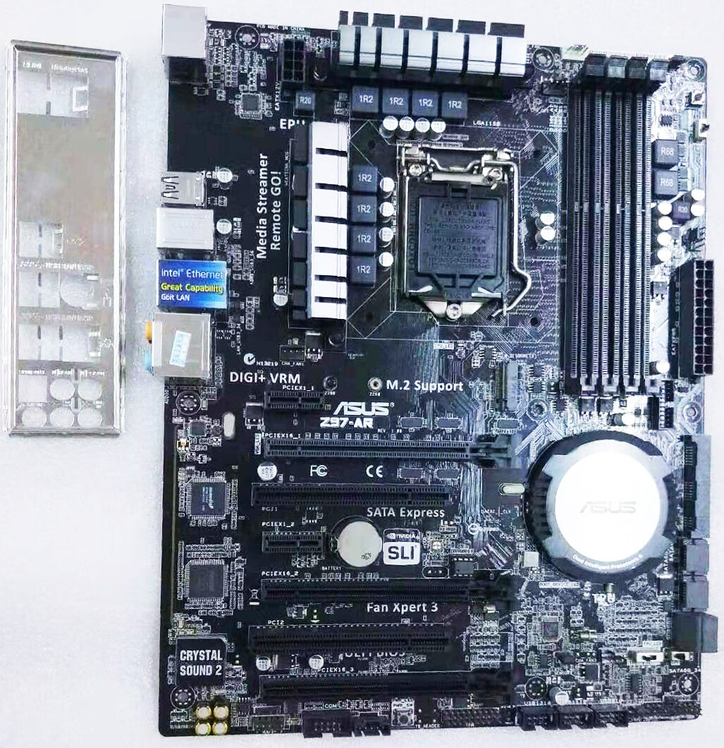 Asus z97 ar. Asus z97 ar. Материнская плата для core i3. Задняя планка asus z97 ar. Asus z97-k r2.