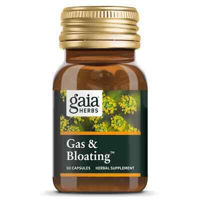 Gaia Herbs Gas & Bloating 50 Vegan Capsules