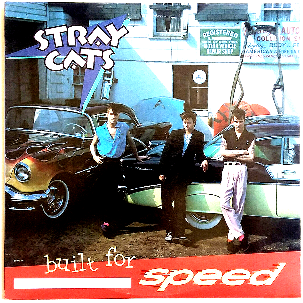 STRAY CATS - BUILT FOR SPEED 台湾 LP Stray Cats – Built For Speed – Vinyl (LP, Album + 2 more