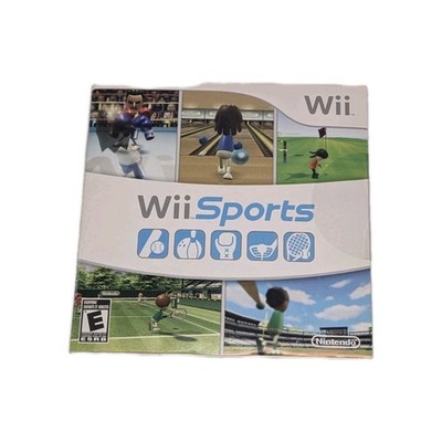 Wii Sports Nintendo Wii Game Cardboard Sleeve Brand New Factory Sealed