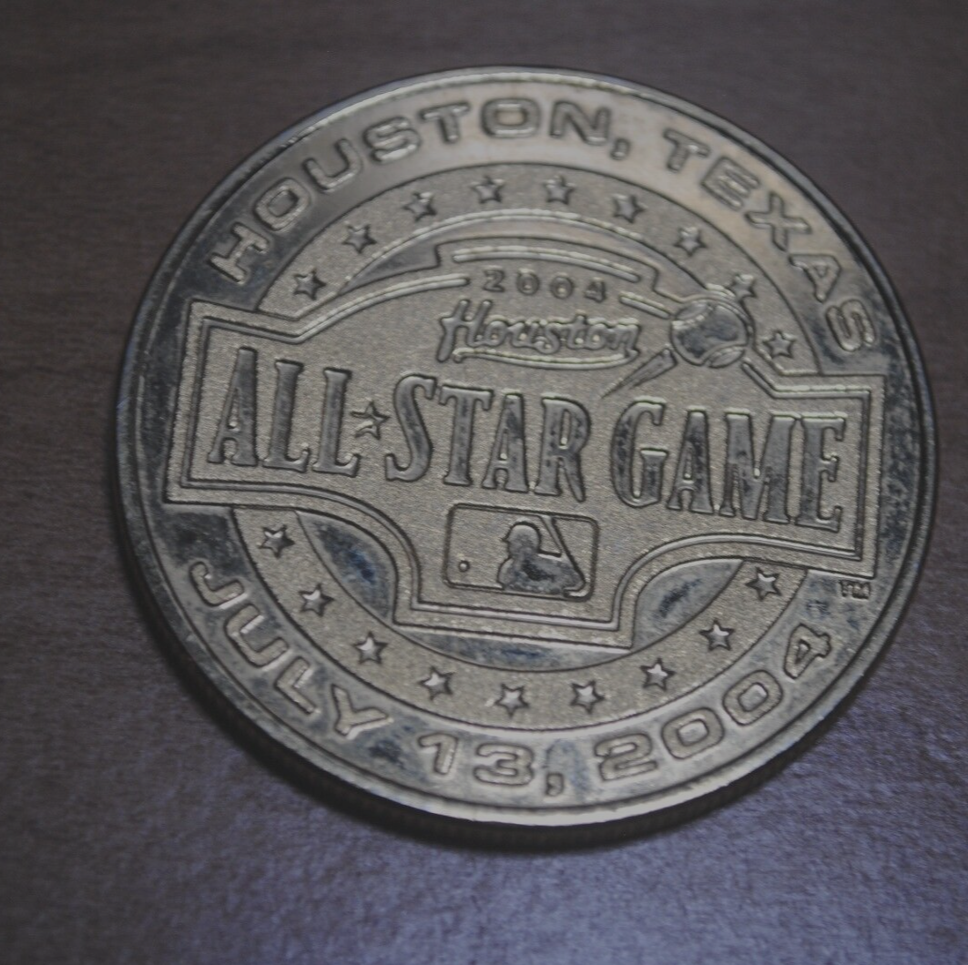 Houston Astros, 2004 MLB All-Star Game medallion, limited