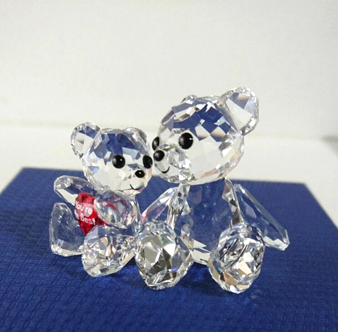 新品 スワロフスキー ベアー You're the Best SWAROVSKI スワロフスキー クリスタルフィギュア KRISベア You