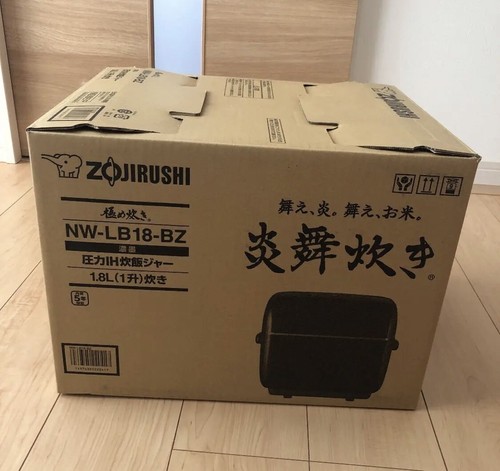 ZOJIRUSHI 炎舞炊き NW-LB18-BZ BLACK【新品】 【NEW限定品
