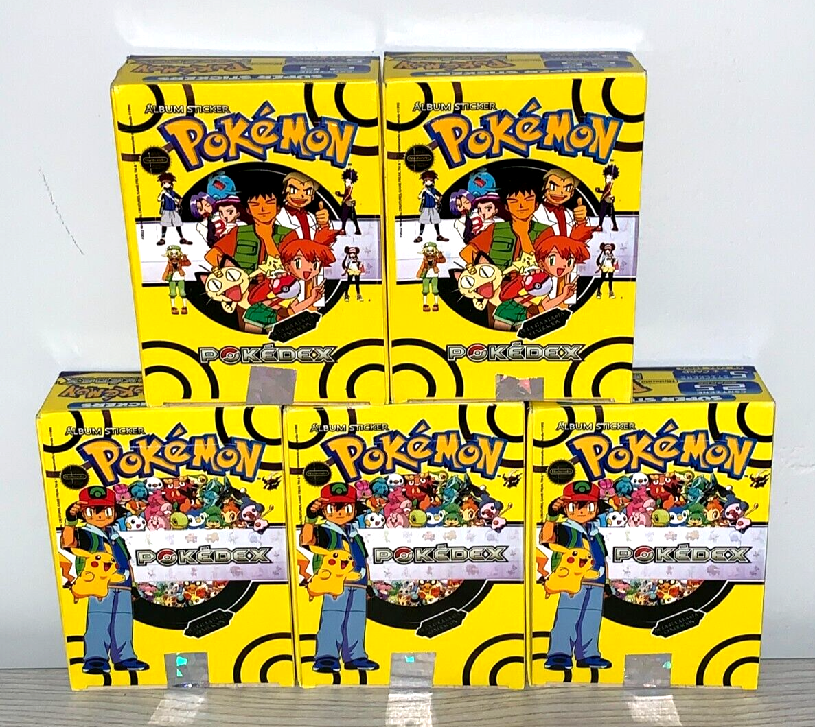 美品✖️ポケモン✖️もっちりコダック他✖️大2中1小2✖️5点セット 5 BOXES - 2022 BOX POKEMON POKEDEX Vol. II - 125 Sealed