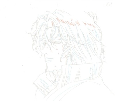 Anime Douga not Cel Wolf's Rain OP #1