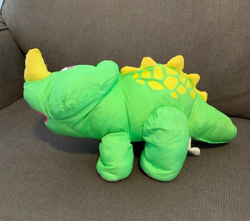 VINTAGE 1992 PUFFALUMP Dinosaur Triceratops Roaring FISHER PRICE 2222 2223 2224