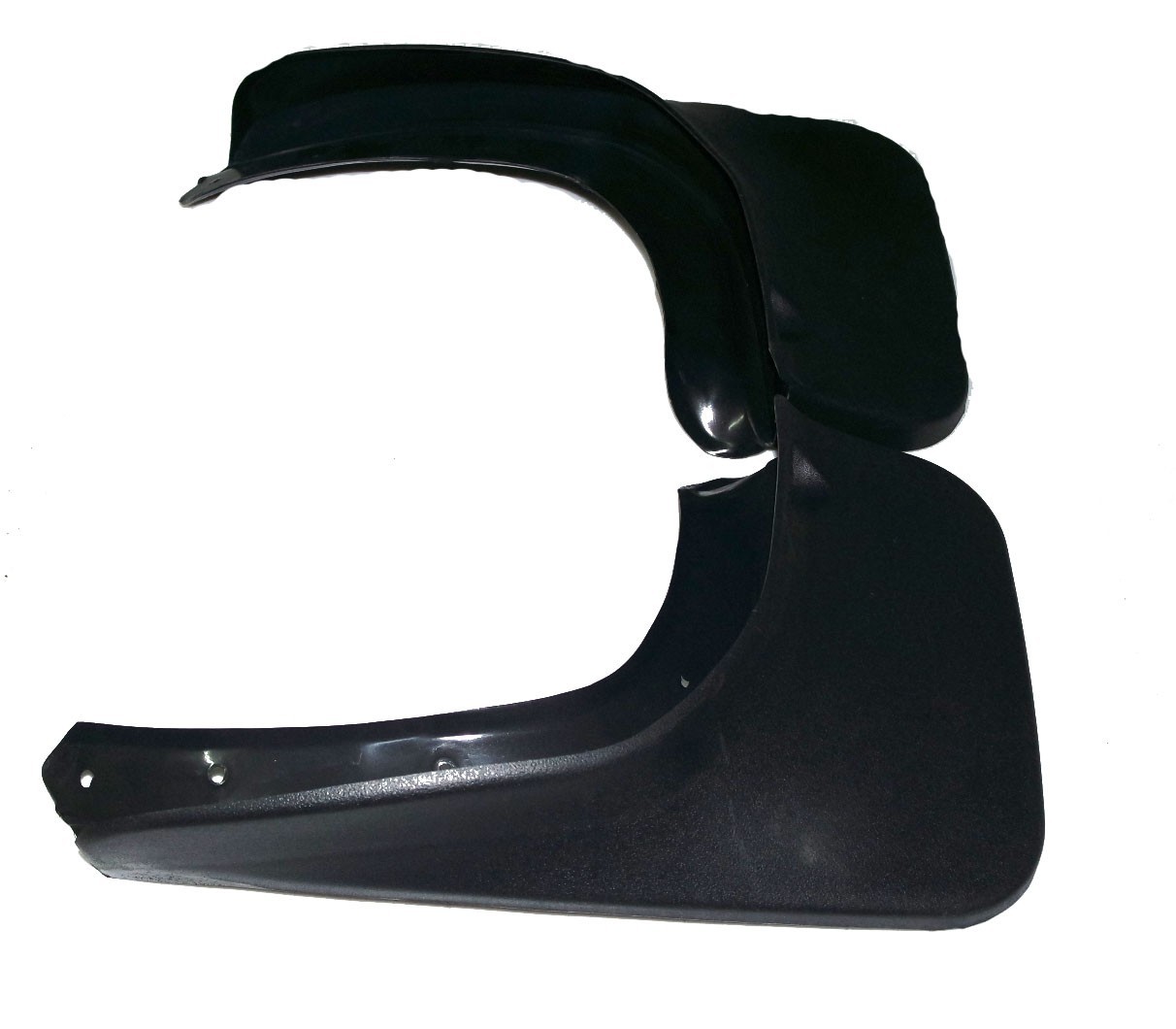 Front & Rear Mudguard Mud Flap Set Black Plastic Fits Volkswagen Polo 