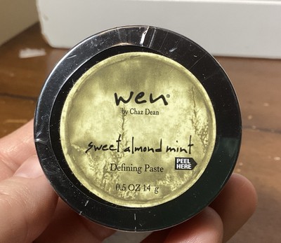 Wen by Chaz Dean Sweet Almond Mint Hair Defining Paste .5oz NEW & Sealed