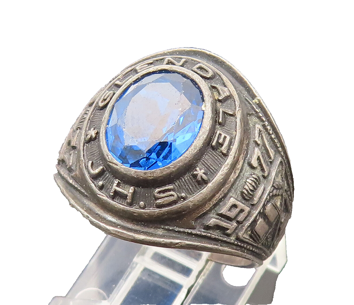 アクセサリー 90s A&G FLD with Sapphire RING silver925 90s A&G FLD with Sapphire RING silver925