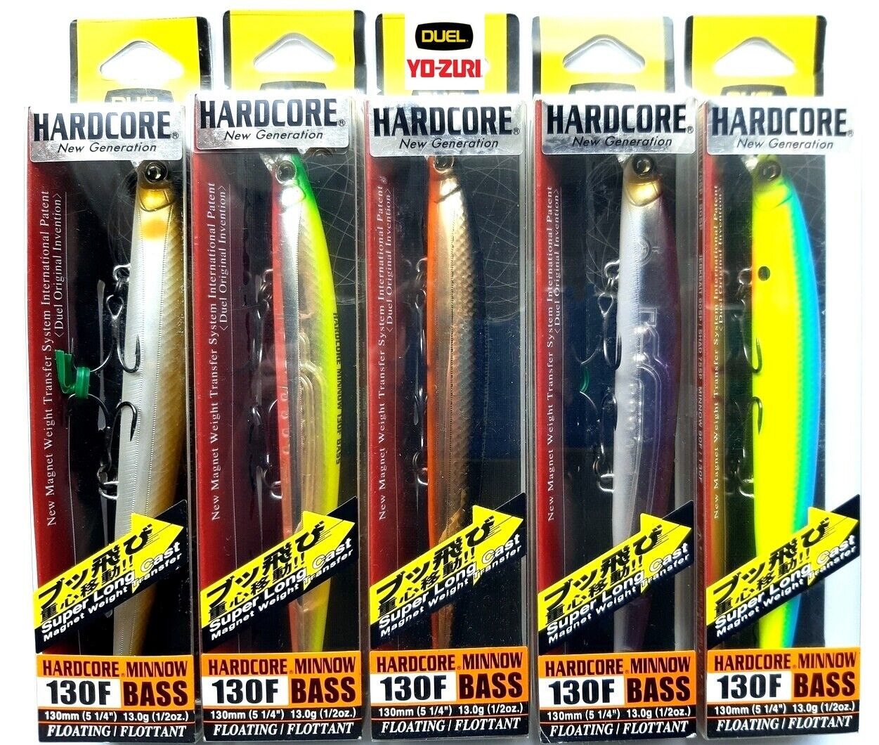 DUEL Hardcore Minnow 130F Sea Bass Japan Sea Fishing Lure,Hard Bait,Barracuda DUEL Hardcore Minnow 130F Sea Bass Japan Sea Fishing Lure,Hard Bait,Barracuda