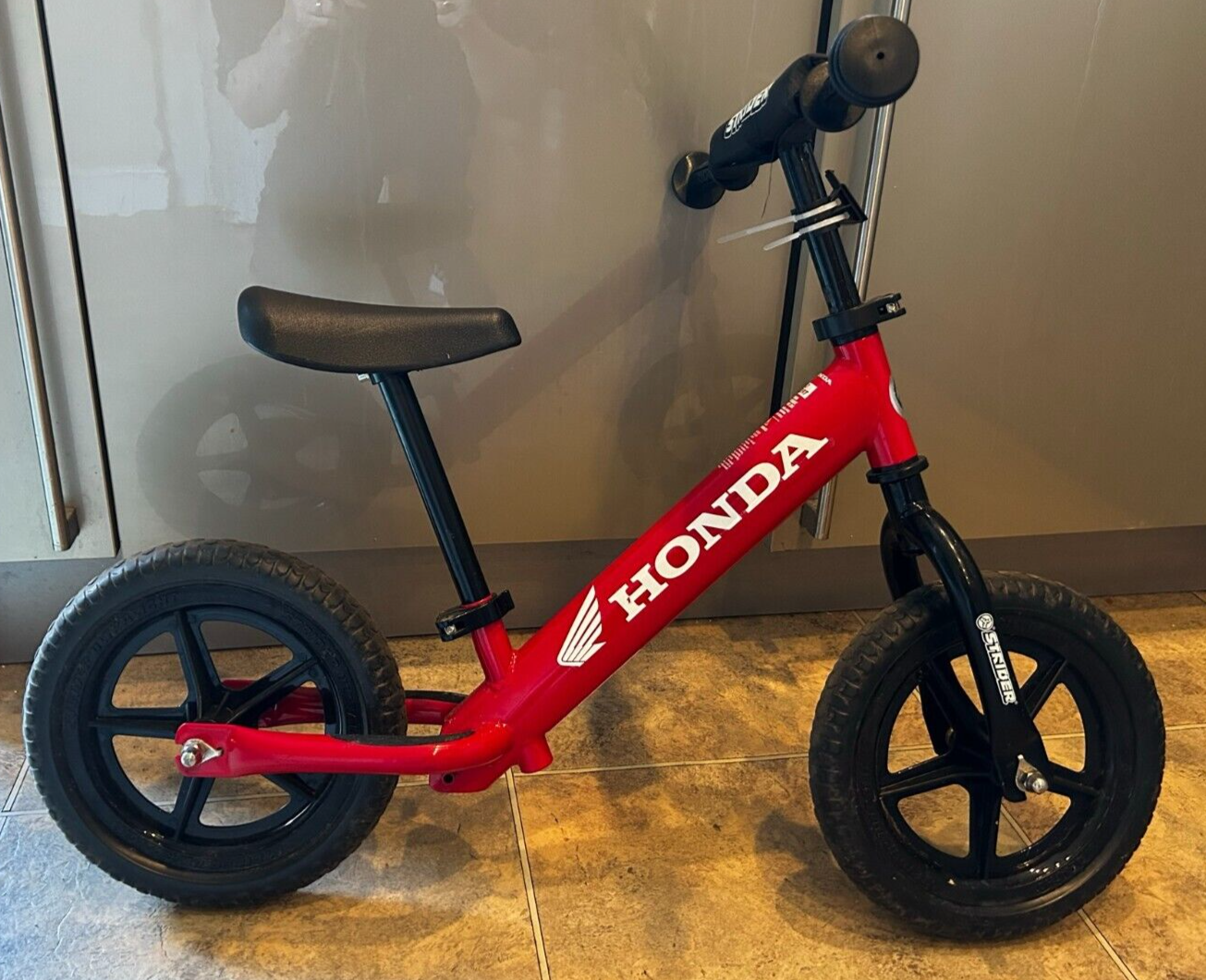 Strider Sport Balance Bike Honda Racing Edition Used but V Good Condition