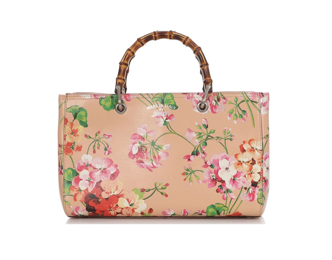 GUCCI Flower bambooサンダル Gucci Flora Print Bamboo Wedge Sandal – Recess