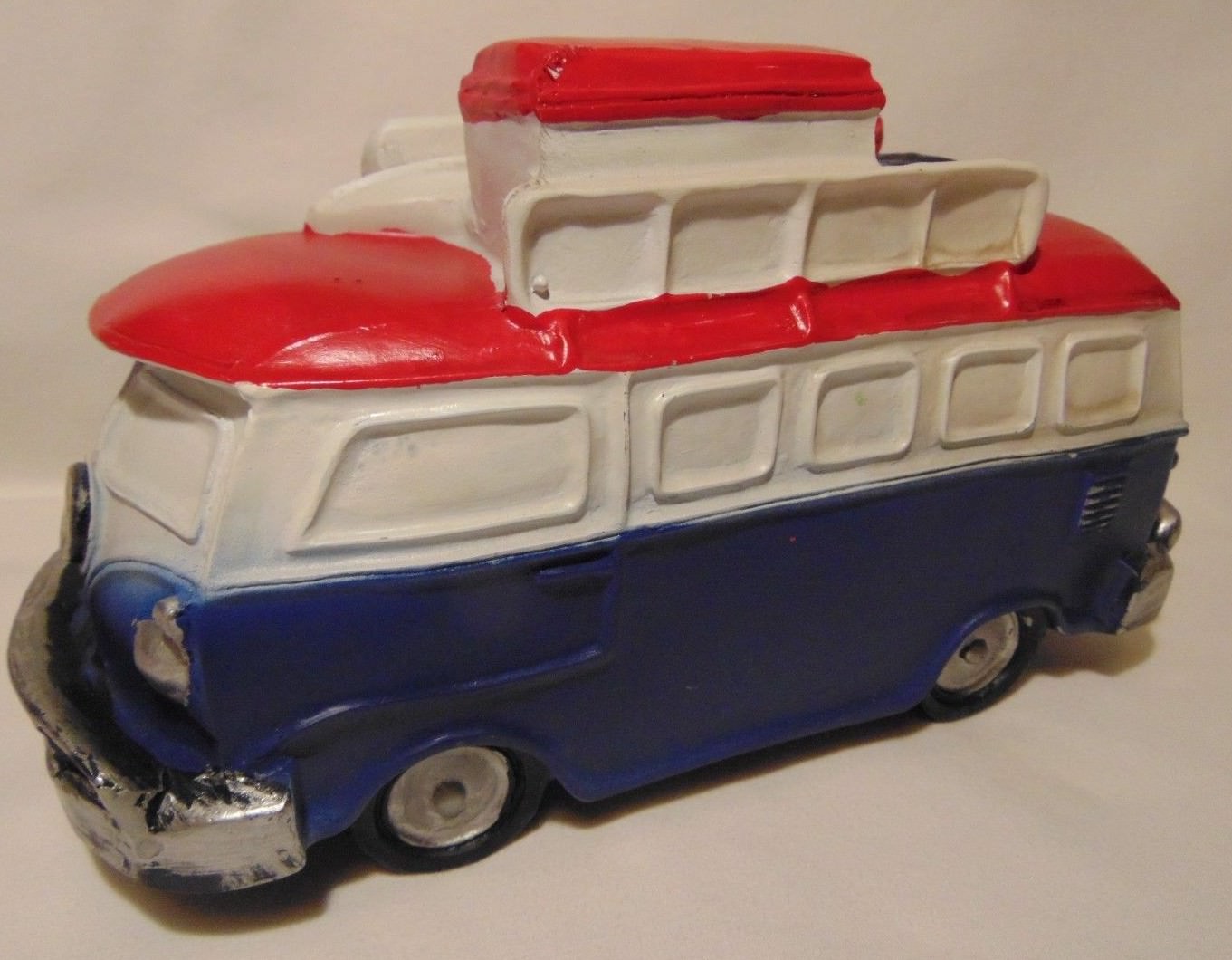 Volkswagen Bus Style Birdhouse NEW Retro VW Surfboard Cooler Van Resin Vintage