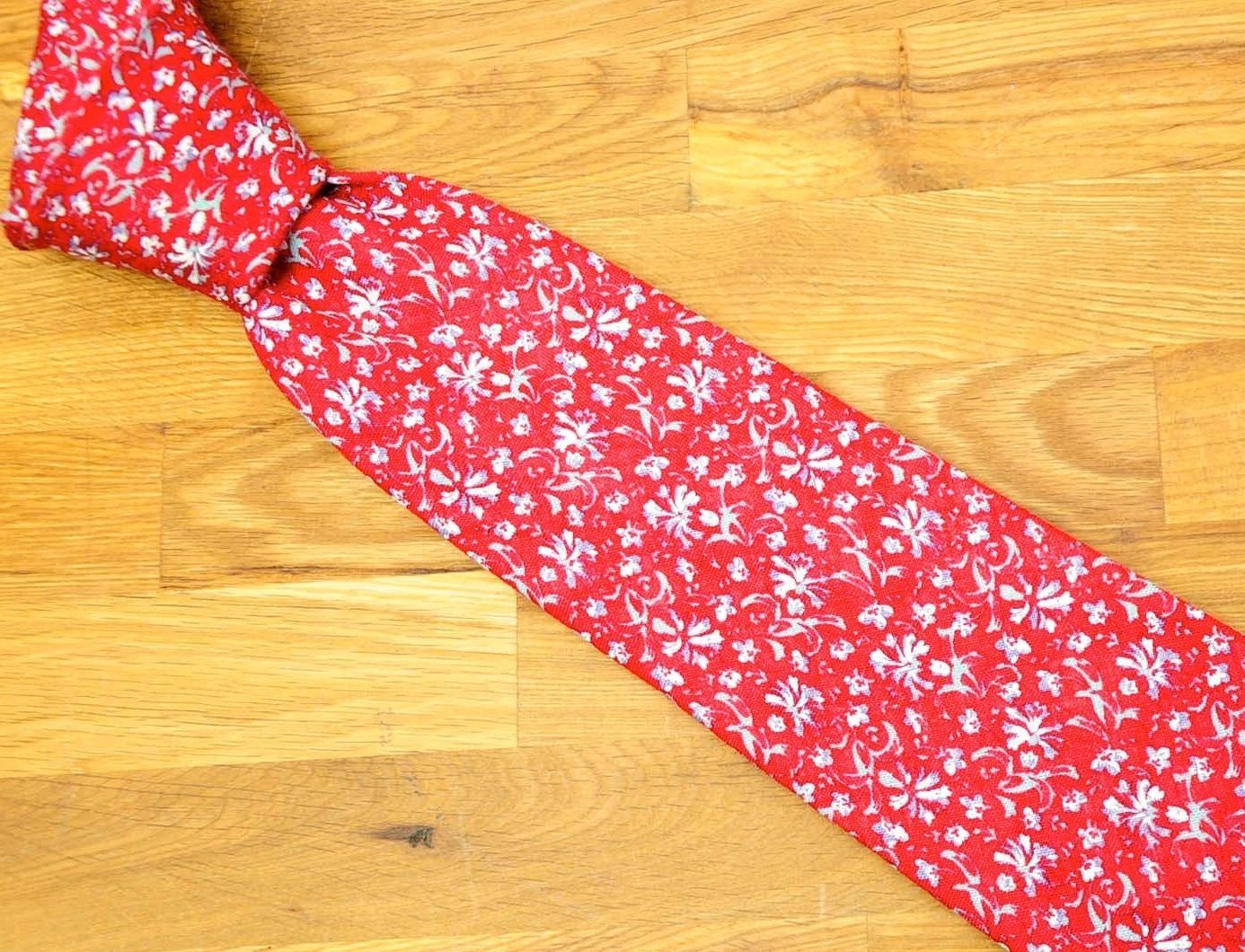 Floral 100% Linen Ties for Men