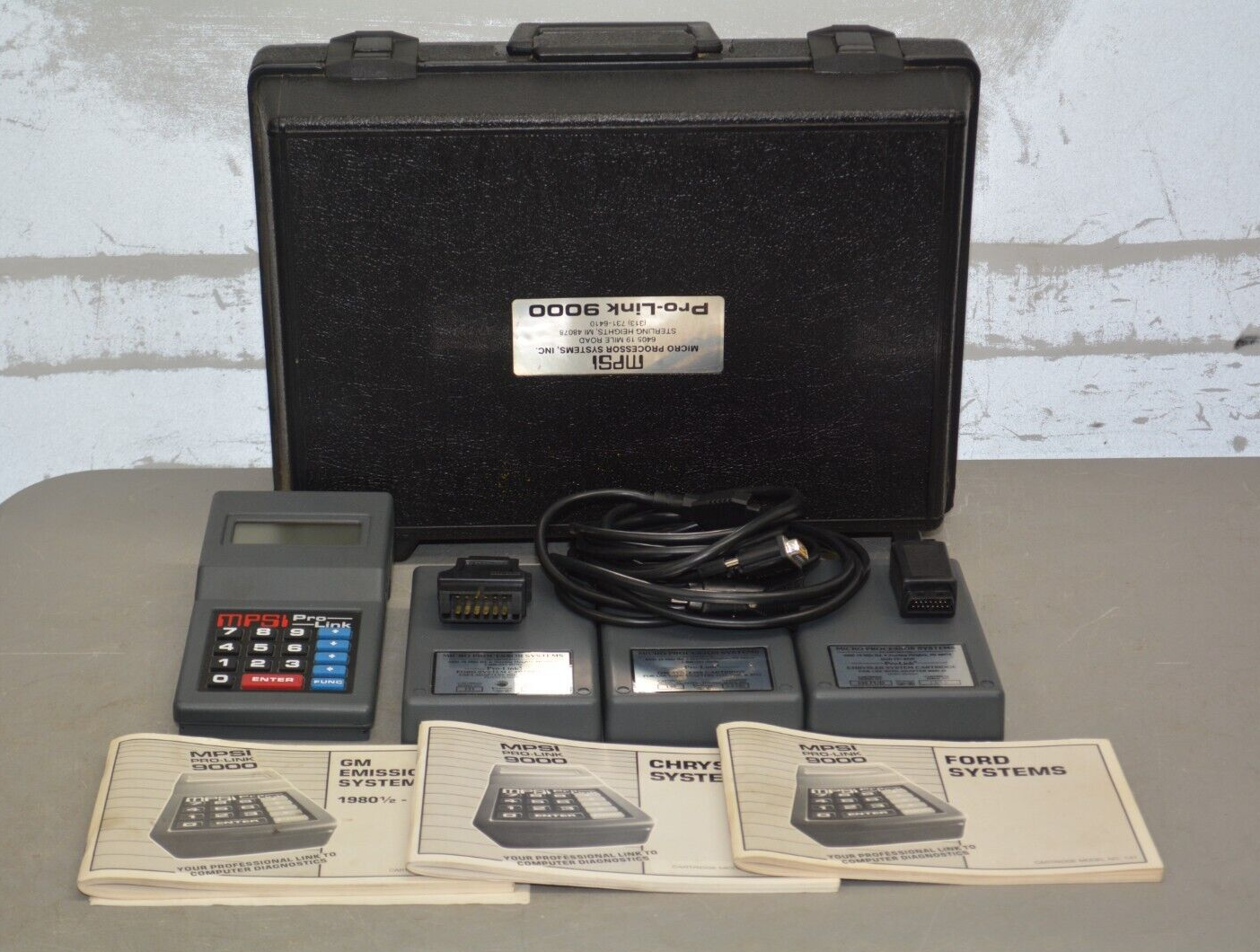 MPSI Pro Link 9000 Computer Diagnostic Code Scanner Ford GM