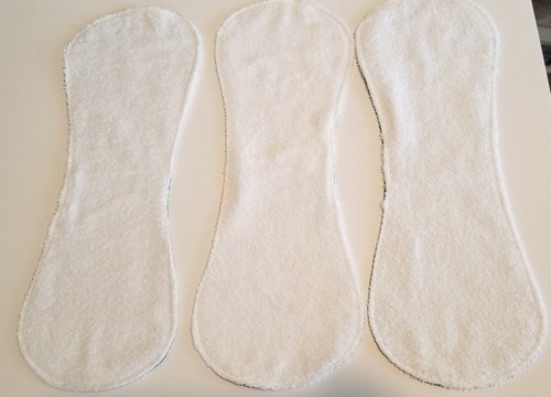 Handmade Baby Girls Burp Cloth Set- Teal Yellow Pink Fall Collection