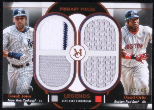 2024 Topps Museum Collection - David Ortiz Derek Jeter #DPQL-DEO