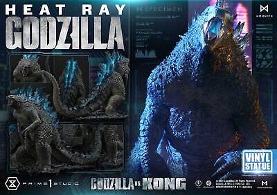 PRIME 1 STUDIOS Godzilla vs. Kong (2021) Heat Ray Godzilla Vinyl Statue NEW
