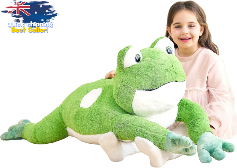 Giant Frog Plush Stuffed Animal 78CM Jumbo Cute Fluffy Toy Gift for Kids