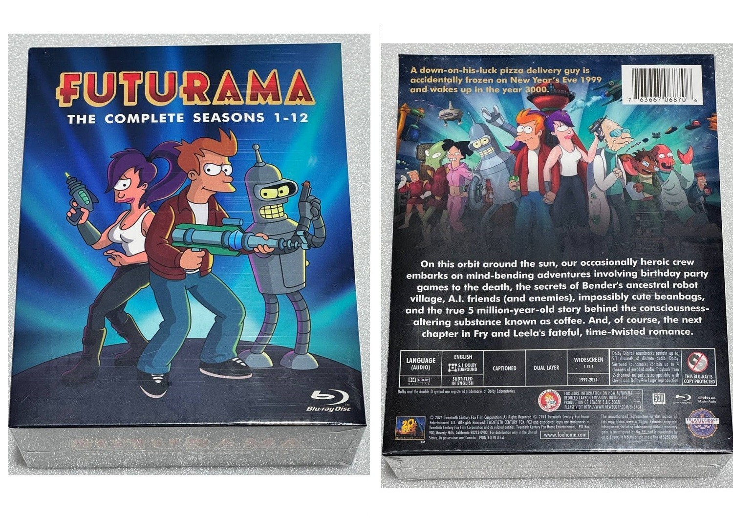 ■お値下げ中！　Futurama フゥーチュラマのDVD-BOX Amazon.com: Futurama The Complete Series Collection Seasons