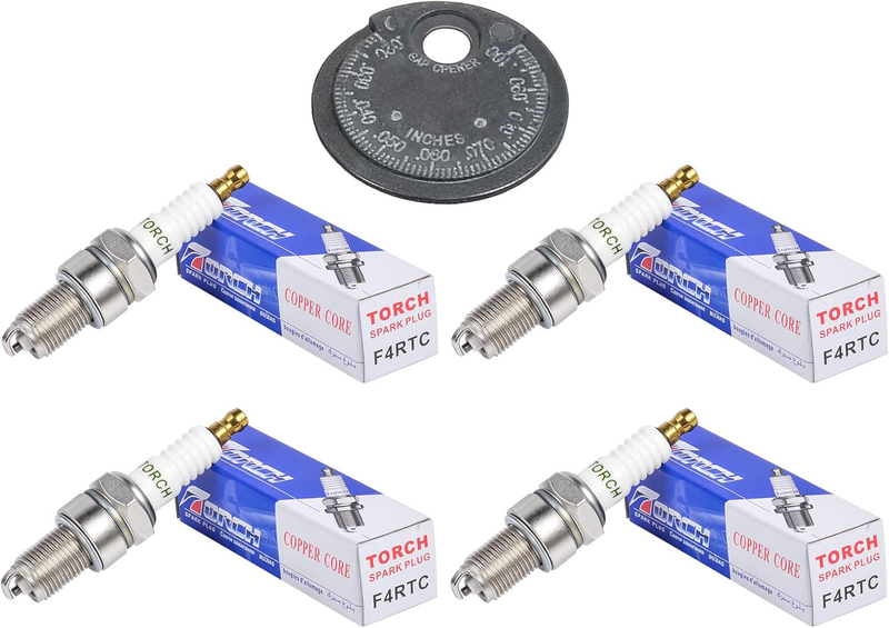 4-Pack Spark Plug for Kawasaki FR FX FH Series Engines 92070-7004 92070-2112
