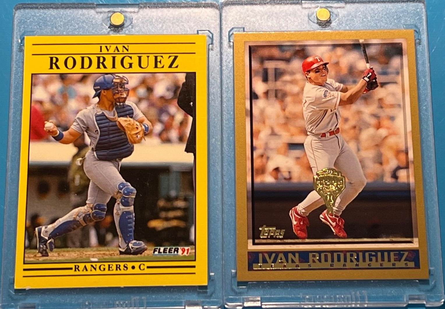 その他 1989 GRAND SLAM IVAN RODRIGUEZ PSA 9 Ivan Rodriguez-2001 Donruss 20th Anniversary #9-Rangers | eBay