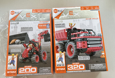 Hexbug VEX Robotics Backhoe and Dump Truck Construction Set NEW