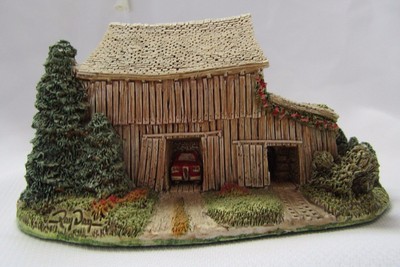 LILLIPUT LANE SCULPTURE THE PEPSI COLA BARN AMERICAN LANDMARKS COLLECT 1990 DEED