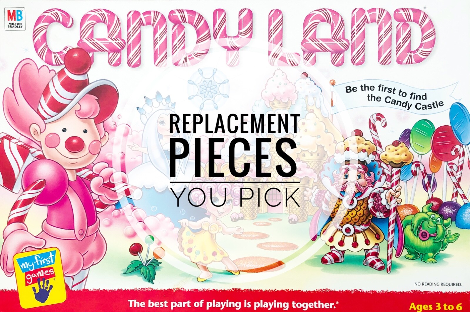 Candyland Refresh Boardgame by Hasbro for Ages 3 and Up, 1