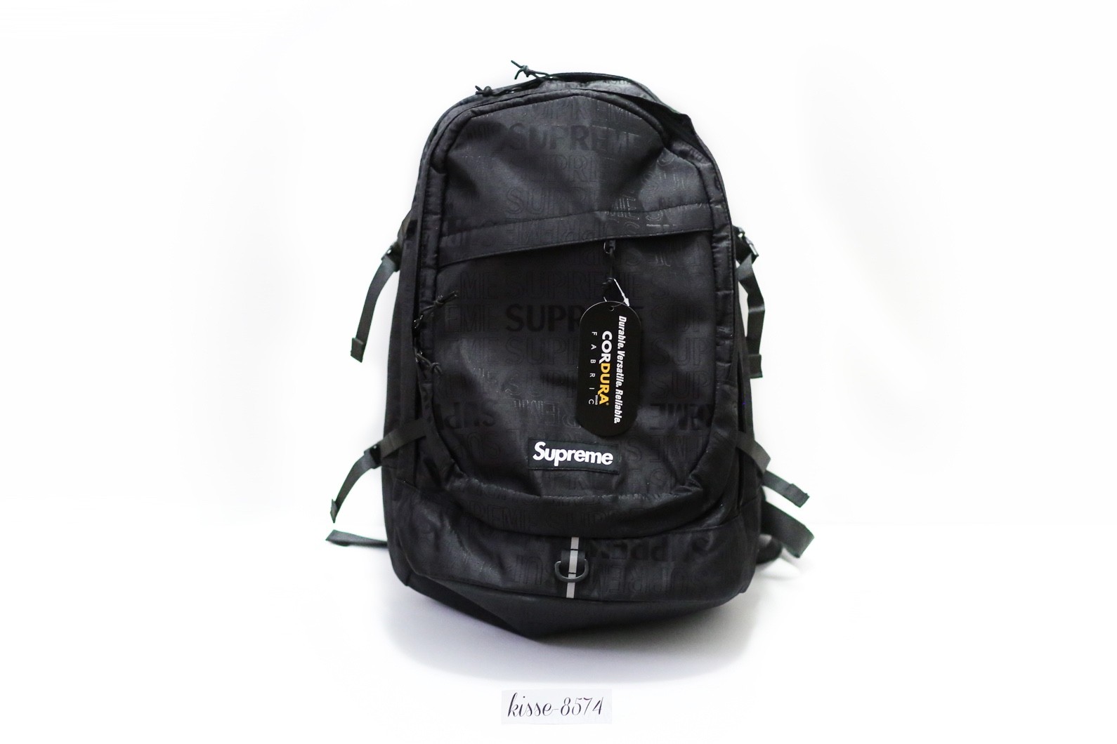 【Supreme】backpack 19ss Black Supreme Black Backpack SS19 Rare | eBay