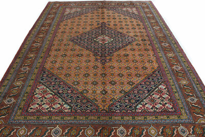 Klassischer Orientteppich Tabriz Orange in 280x200