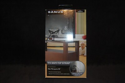 SANUS TV ANTI-TIP STRAP MODEL ELM701-B1 Children s Safety Product NEW!