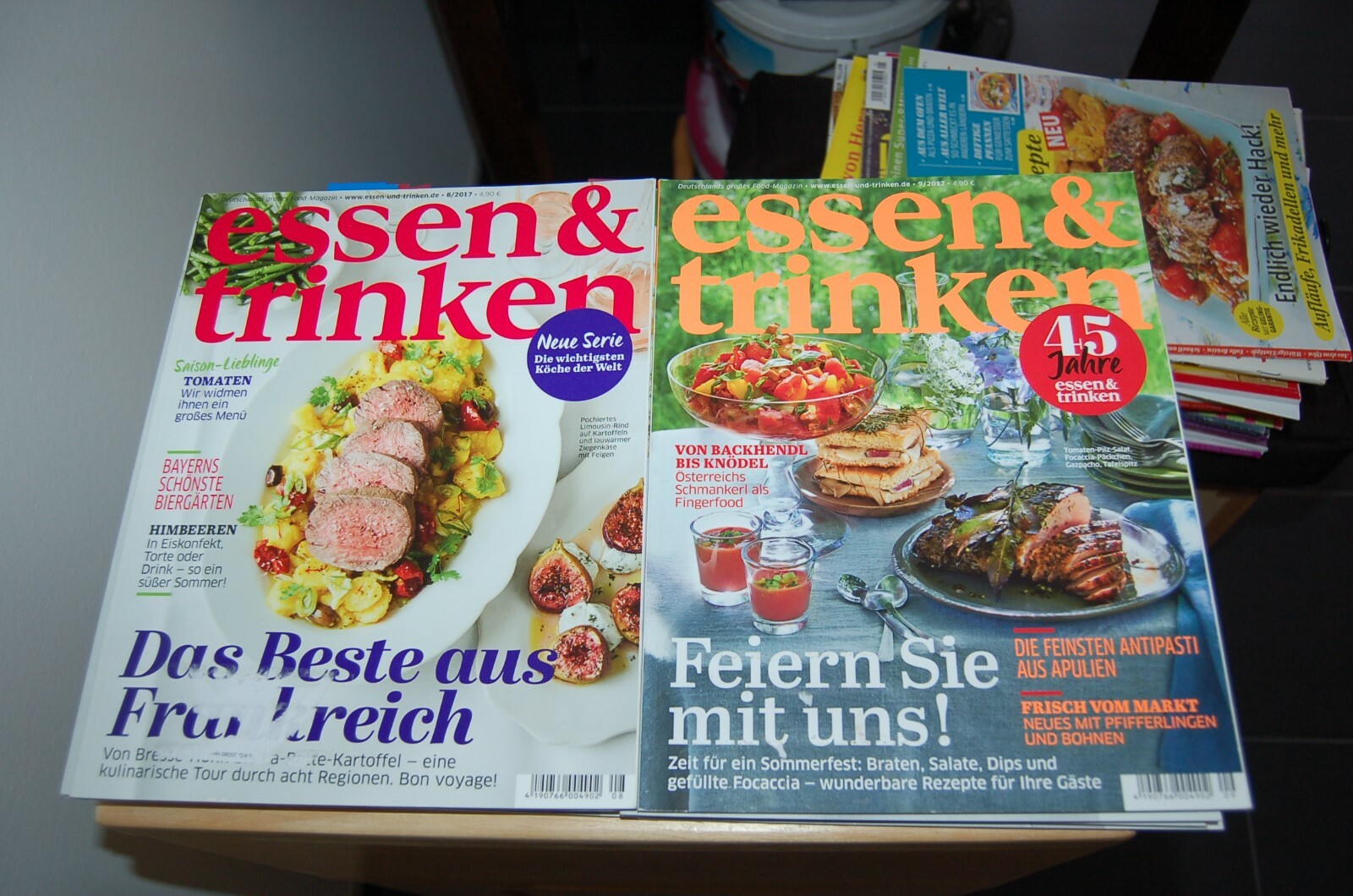 essen & trinken - 8 Zeitschriften 2017