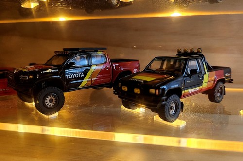 GCD 1:64 Toyota Hilux + Tacoma TRD Box set - China Exclusive Ltd