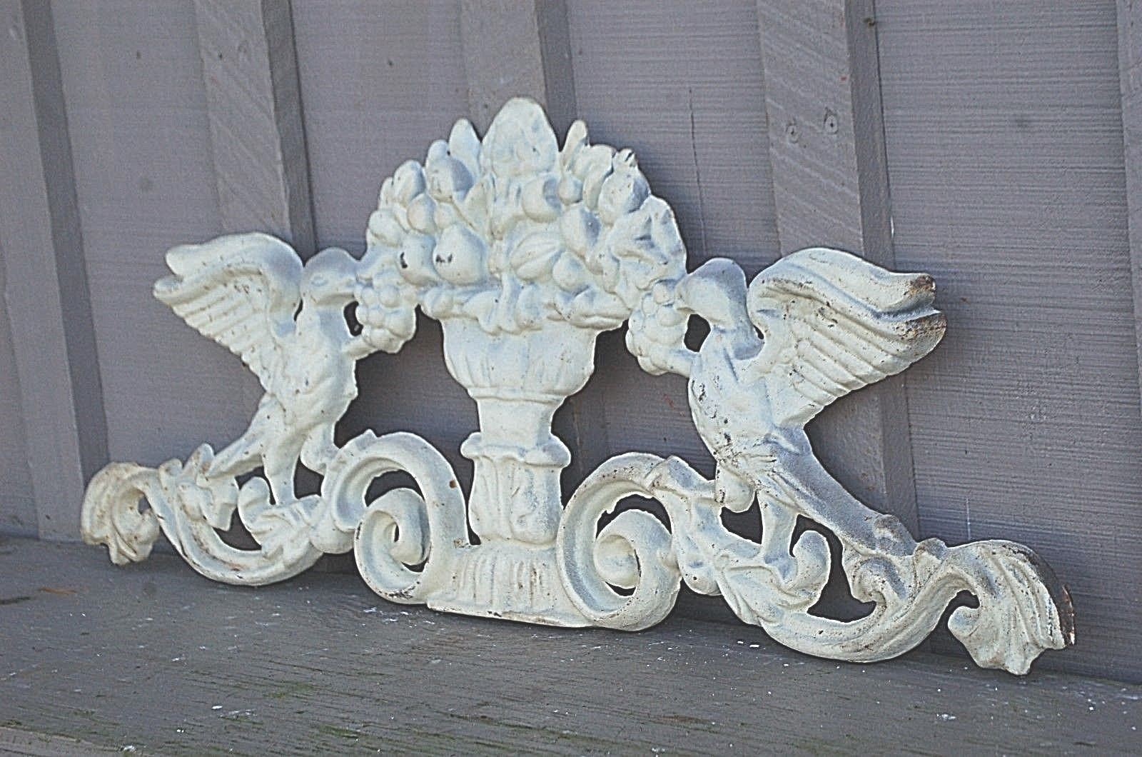 Old Vintage Cast Iron Finial Decorative Architectural Salvage Barn Gate Fence