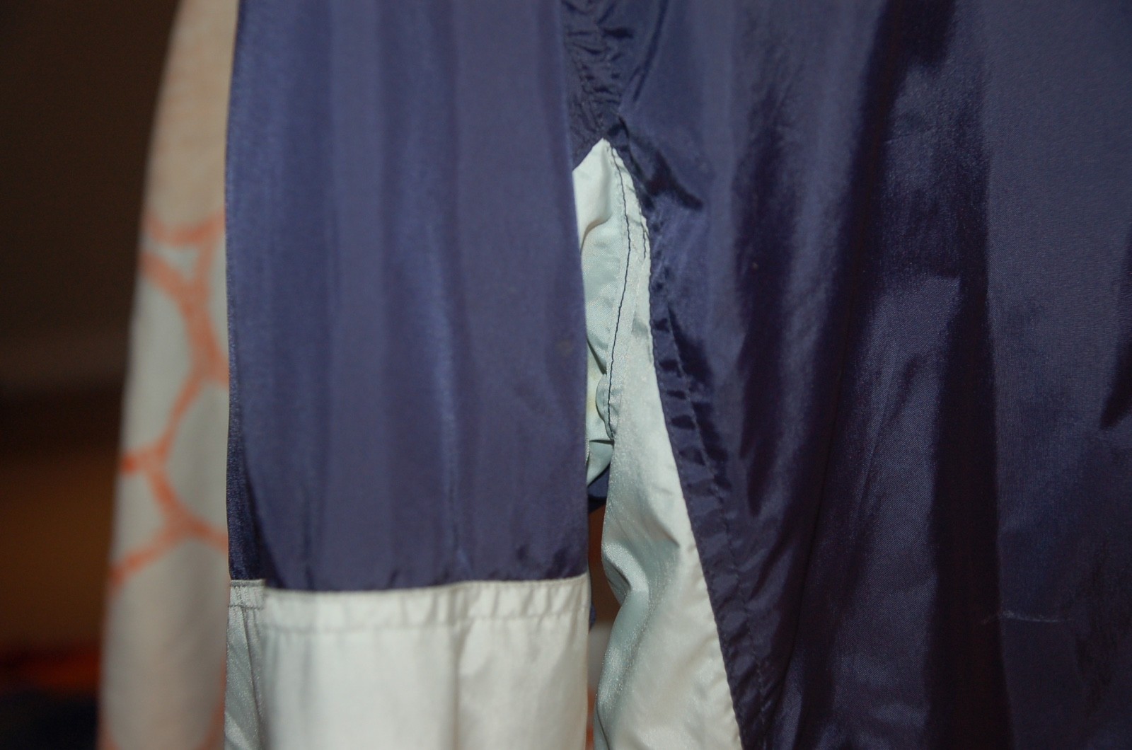 Childrens' FILA windbreaker, blue, green, grey, size L
