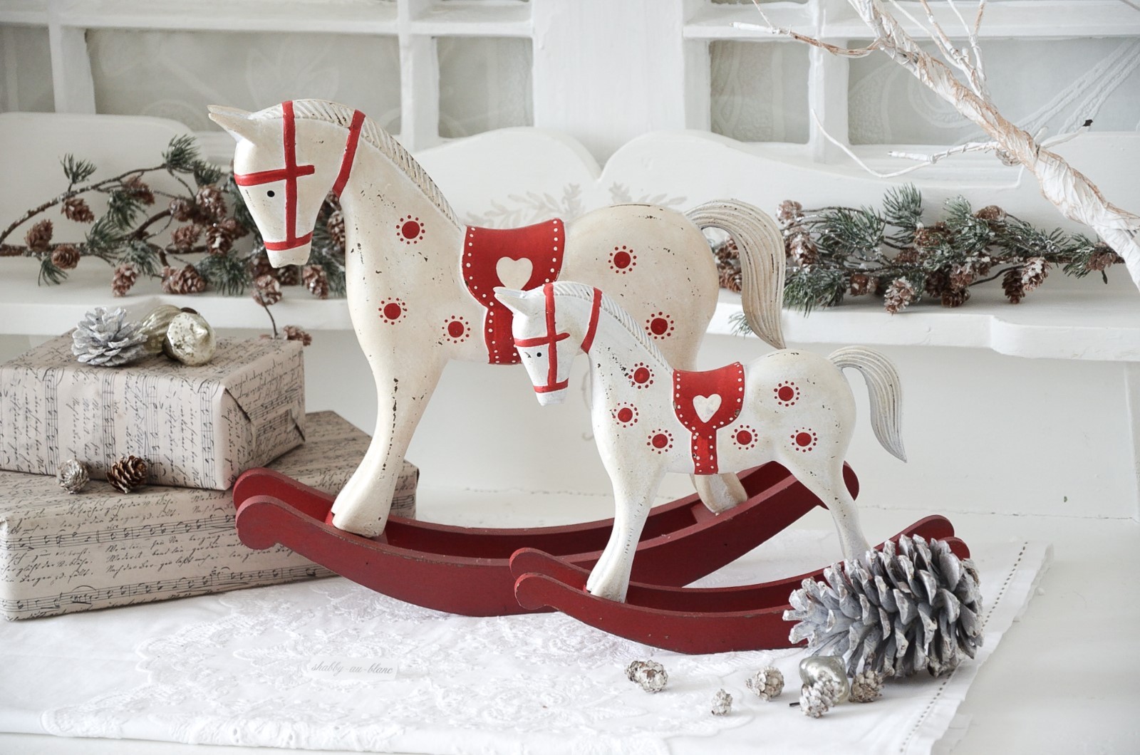Einhorn Gross Figur Pferd Christmas Weihnachtsdeko Weihnachten Shabby Chic Figuren Mobel Wohnen Dentalmed Rs