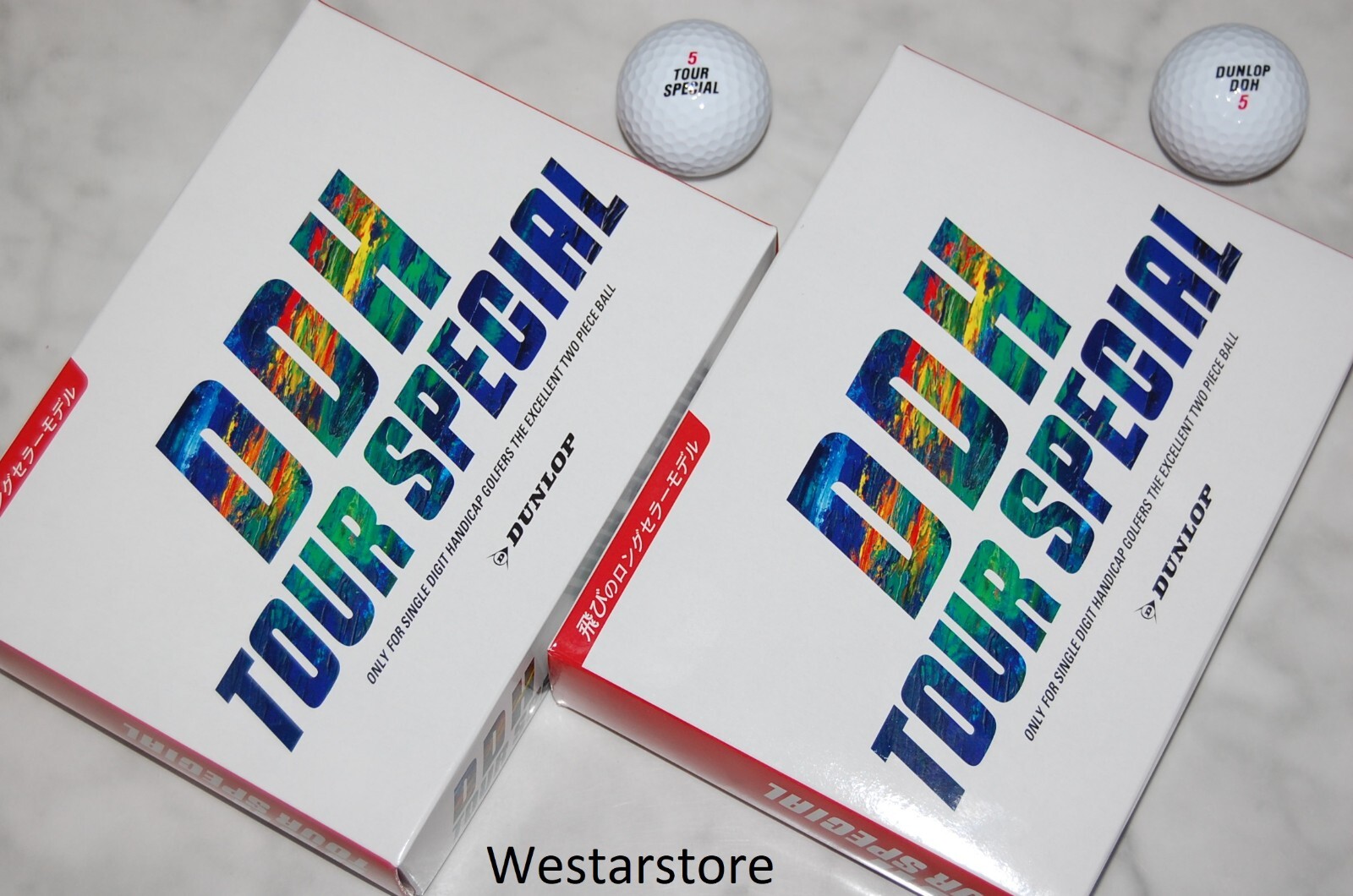 DUNLOP DDH TOUR SPECIAL SOFT FEELING 2 DOZEN GOLF BALLS