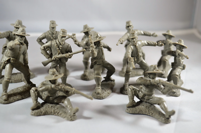 Toy Soldiers of San Diego TSSD Dismounted Cavalry Gray Set 15C Civil War