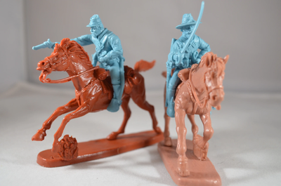 TSSD Union Artillery Cavalry Wounded Set #12A Light Blue